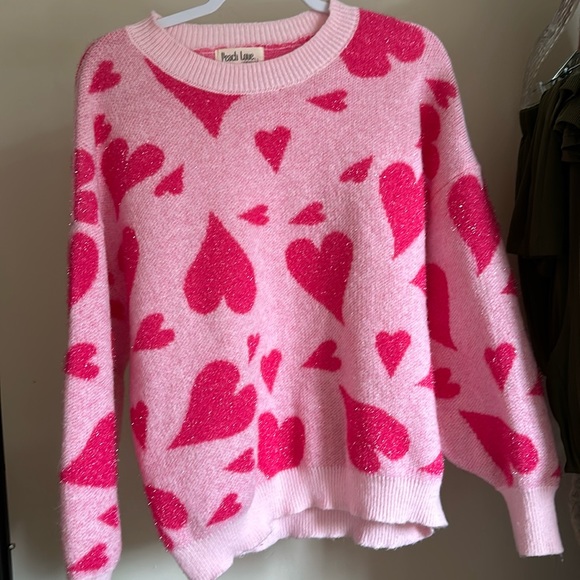 Willow boutique Sweetheart pullover sweater - Picture 2 of 2